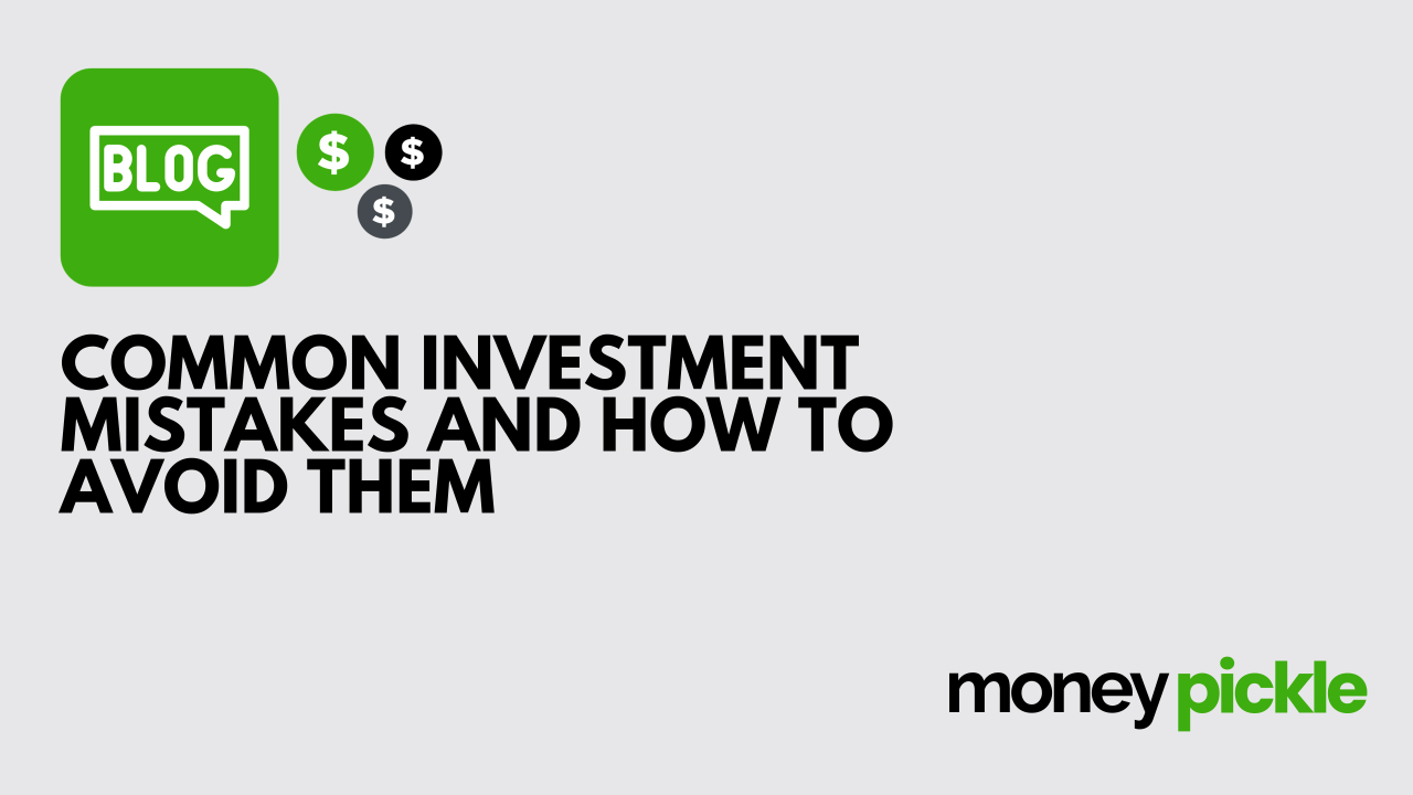 Common Mistakes To Avoid In Investment Planning