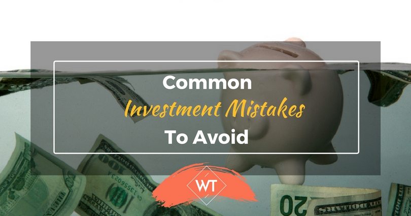 Common Mistakes To Avoid In Investment Planning