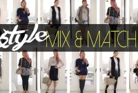 How To Mix And Match Outfits Effectively
